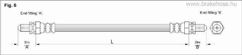 KK95KFT FT3254 - Əyləc şlanqı furqanavto.az