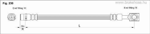 KK95KFT FT2818 - Əyləc şlanqı furqanavto.az