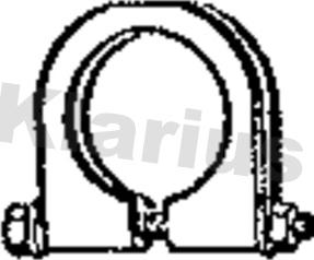 Klarius 440373 - Boru birləşdiricisi, egzoz sistemi furqanavto.az