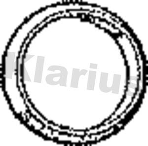 Klarius 410191 - Mühür halqası, egzoz borusu furqanavto.az