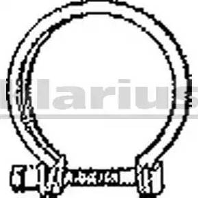 Klarius 430619 - Boru birləşdiricisi, egzoz sistemi furqanavto.az