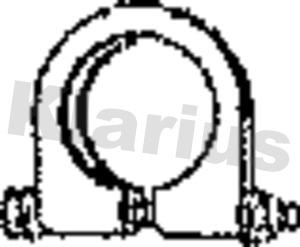 Klarius 430114 - Saxlama braketi, səsboğucu furqanavto.az