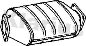 Klarius 390165 - Tüs / Hissəcik filtri, egzoz sistemi furqanavto.az