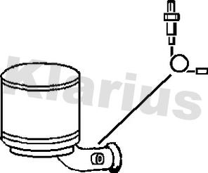 Klarius 390253 - Tüs / Hissəcik filtri, egzoz sistemi furqanavto.az