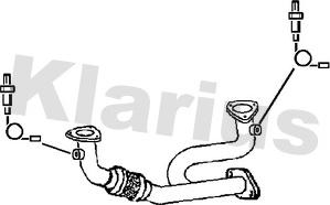 Klarius 301951 - Egzoz borusu furqanavto.az