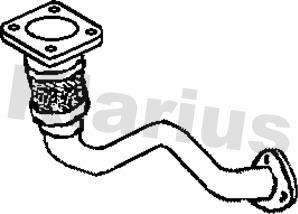 Klarius 301918 - Egzoz borusu furqanavto.az
