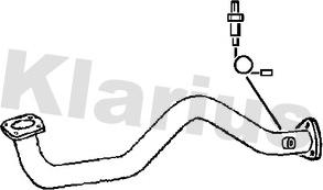 Klarius 301520 - Egzoz borusu furqanavto.az