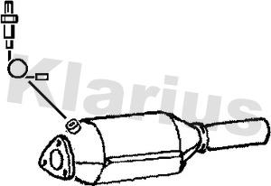 Klarius 370106 - Katalitik çevirici furqanavto.az