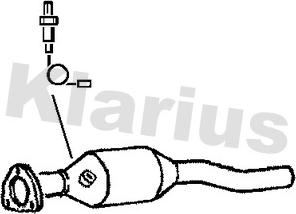 Klarius 311126 - Katalitik çevirici furqanavto.az