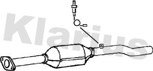 Klarius 311824 - Katalitik çevirici furqanavto.az