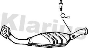 Klarius 311297 - Katalitik çevirici furqanavto.az