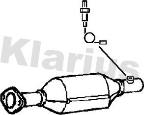 Klarius 370201 - Katalitik çevirici furqanavto.az