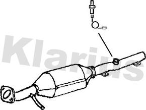 Klarius 311729 - Katalitik çevirici furqanavto.az