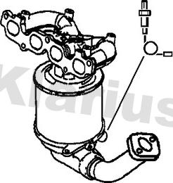 Klarius 312905 - Katalitik çevirici furqanavto.az