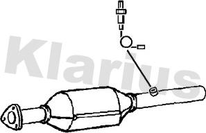 Klarius 312842 - Katalitik çevirici furqanavto.az