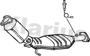 Klarius 312862 - Katalitik çevirici furqanavto.az