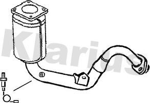 Klarius 322520 - Katalitik çevirici furqanavto.az