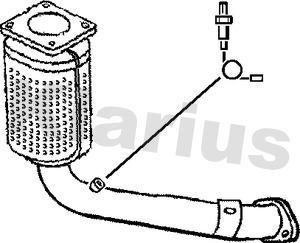 Klarius 380364 - Katalitik çevirici furqanavto.az