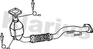 Klarius 322029 - Katalitik çevirici furqanavto.az