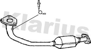 Klarius 322281 - Katalitik çevirici furqanavto.az