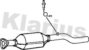 Klarius 370361 - Katalitik çevirici furqanavto.az