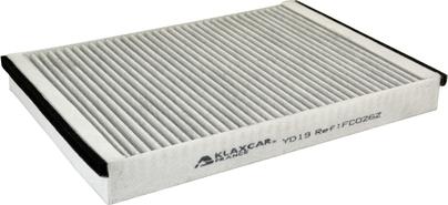 Klaxcar France FC026z - Filtr, daxili hava furqanavto.az