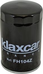 Klaxcar France FH104z - Yağ filtri furqanavto.az