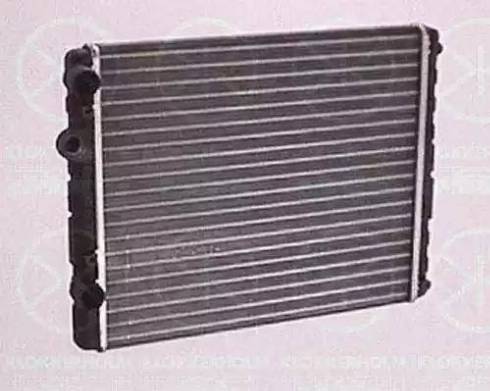 Klokkerholm 9504302129 - Radiator, mühərrikin soyudulması furqanavto.az