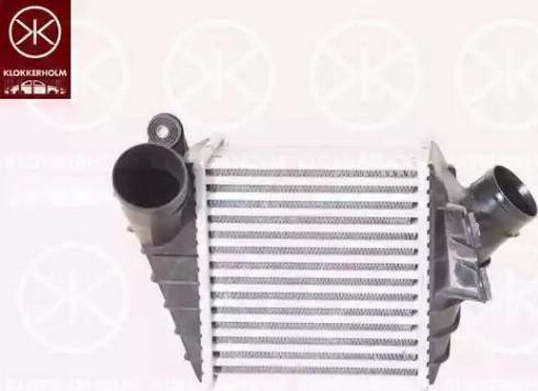 Klokkerholm 9514304182 - Intercooler, şarj cihazı furqanavto.az