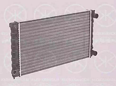 Klokkerholm 9521302045 - Radiator, mühərrikin soyudulması furqanavto.az