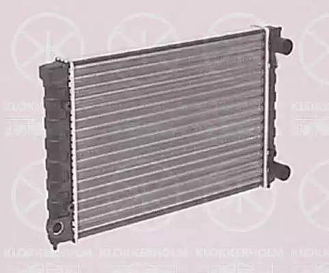 Klokkerholm 9521302040 - Radiator, mühərrikin soyudulması furqanavto.az