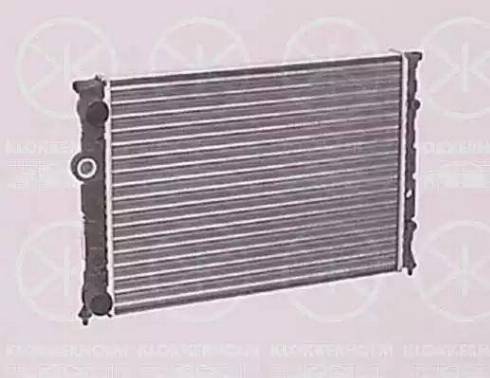 Klokkerholm 9522302028 - Radiator, mühərrikin soyudulması furqanavto.az