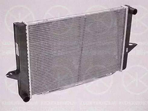 Klokkerholm 9036302063 - Radiator, mühərrikin soyudulması furqanavto.az