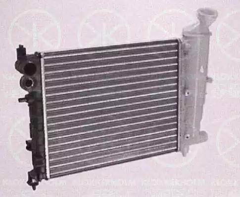 Klokkerholm 5502302115 - Radiator, mühərrikin soyudulması furqanavto.az