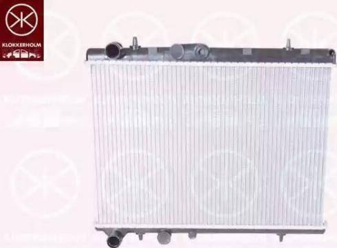 Klokkerholm 5514302259 - Radiator, mühərrikin soyudulması furqanavto.az