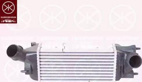 Klokkerholm 5537304345 - Intercooler, şarj cihazı furqanavto.az