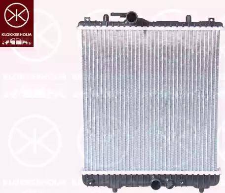 Klokkerholm 5032302542 - Radiator, mühərrikin soyudulması furqanavto.az