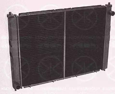 Klokkerholm 6408302069 - Radiator, mühərrikin soyudulması furqanavto.az