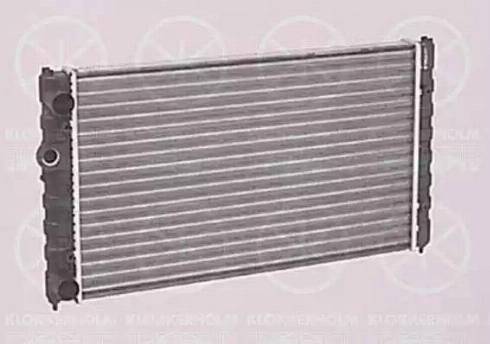 Klokkerholm 6607302023 - Radiator, mühərrikin soyudulması furqanavto.az