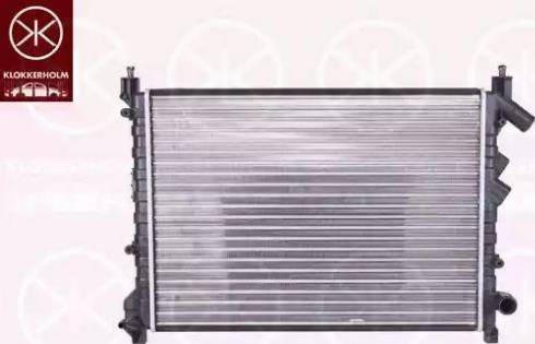 Klokkerholm 6049302164 - Radiator, mühərrikin soyudulması furqanavto.az