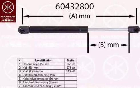 Klokkerholm 60432800 - Qaz bulaq, kapot furqanavto.az