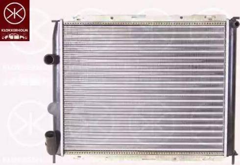 Klokkerholm 6032302268 - Radiator, mühərrikin soyudulması furqanavto.az