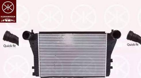 Klokkerholm 0026304227 - Intercooler, şarj cihazı furqanavto.az