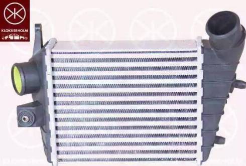 Klokkerholm 0107304085 - Intercooler, şarj cihazı furqanavto.az