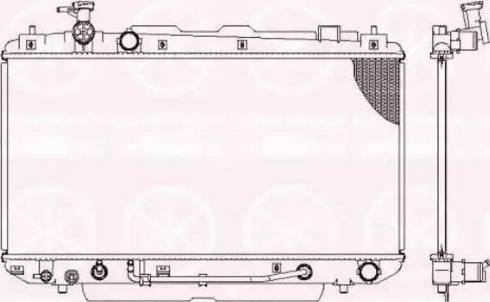 Klokkerholm 8179302299 - Radiator, mühərrikin soyudulması furqanavto.az