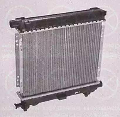 Klokkerholm 3526302039 - Radiator, mühərrikin soyudulması furqanavto.az