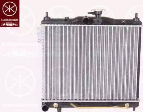 Klokkerholm 3127302100 - Radiator, mühərrikin soyudulması furqanavto.az