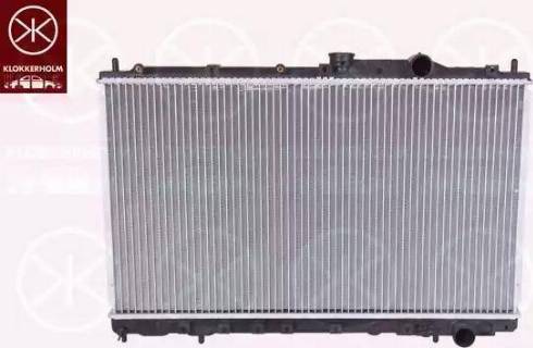 Klokkerholm 3724302045 - Radiator, mühərrikin soyudulması furqanavto.az