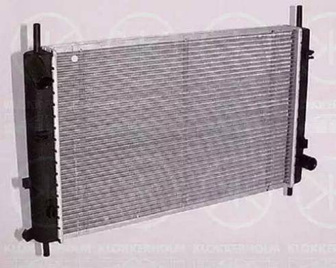 Klokkerholm 2553302165 - Radiator, mühərrikin soyudulması furqanavto.az