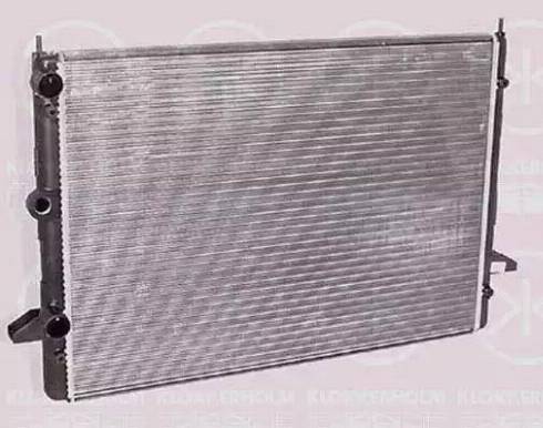 Klokkerholm 2582302135 - Radiator, mühərrikin soyudulması furqanavto.az